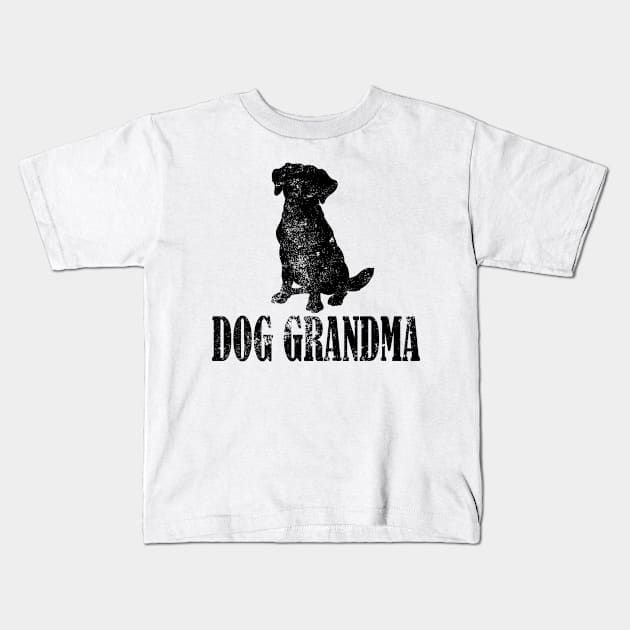 Labrador Dog Grandma Kids T-Shirt by AstridLdenOs